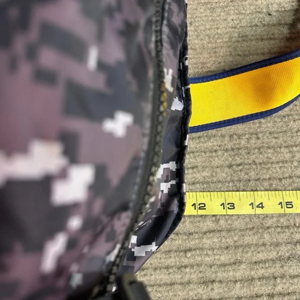 MLB 2016 All Star Game Go Sac Duffel Bag Digital Camo Grey Yellow Travel Gym